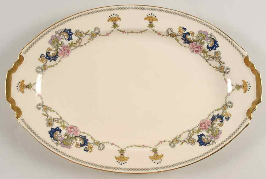 Isabele 12" Oval Serving Platter by Epiag-1