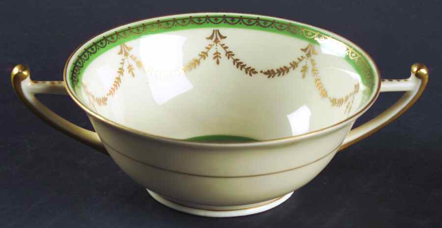 Killarney Footed Cream Soup Bowl by Epiag-1