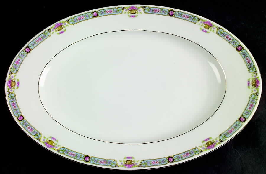 Lugano 14" Oval Serving Platter by Epiag-1