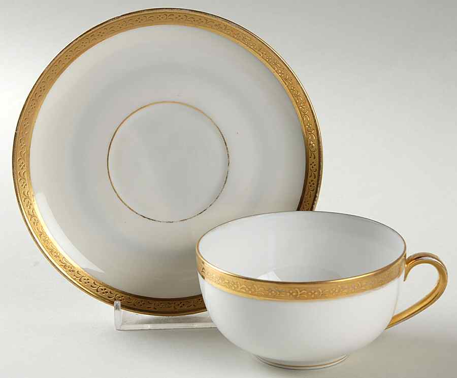 The Melrose Flat Cup & Saucer Set by Epiag-1