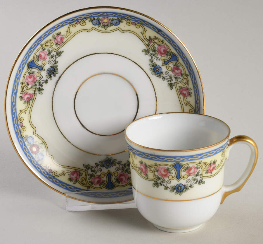 Montreuxe Flat Demitasse Cup & Saucer Set by Epiag-1