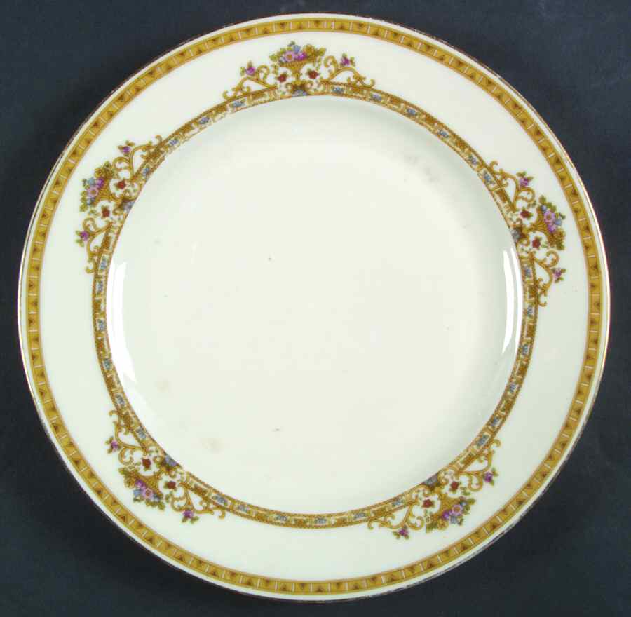 Moresque (Cream) Luncheon Plate by Epiag-1