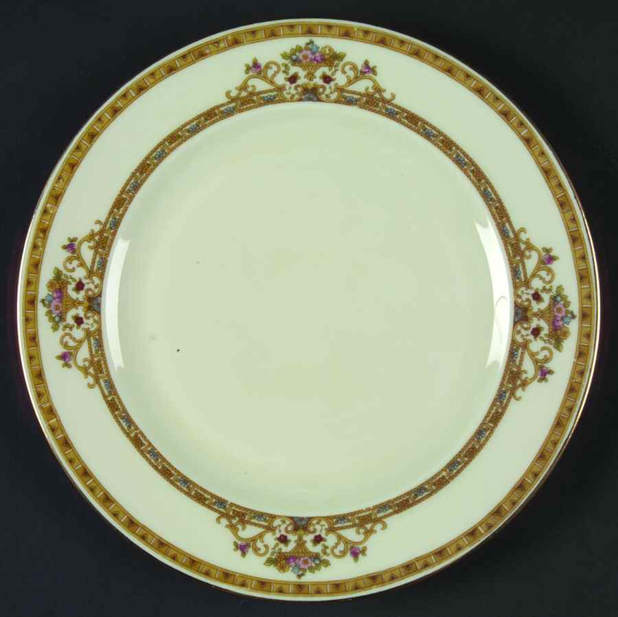 Moresque (Cream) Salad Plate by Epiag-1