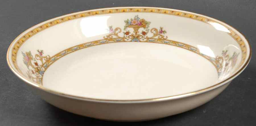 Moresque (Cream) Coupe Soup Bowl by Epiag-1