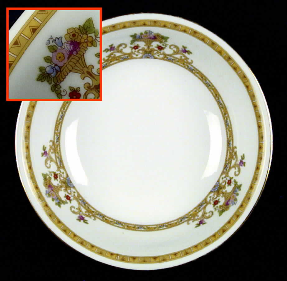 Moresque (White) Coupe Cereal Bowl by Epiag-1