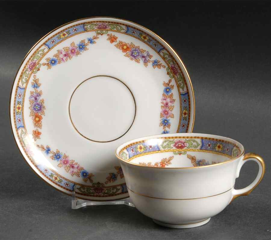 Normandy Flat Cup & Saucer Set by Epiag-1