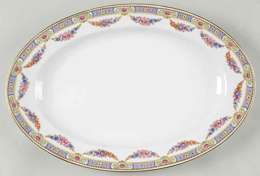 Normandy 15" Oval Serving Platter by Epiag-1