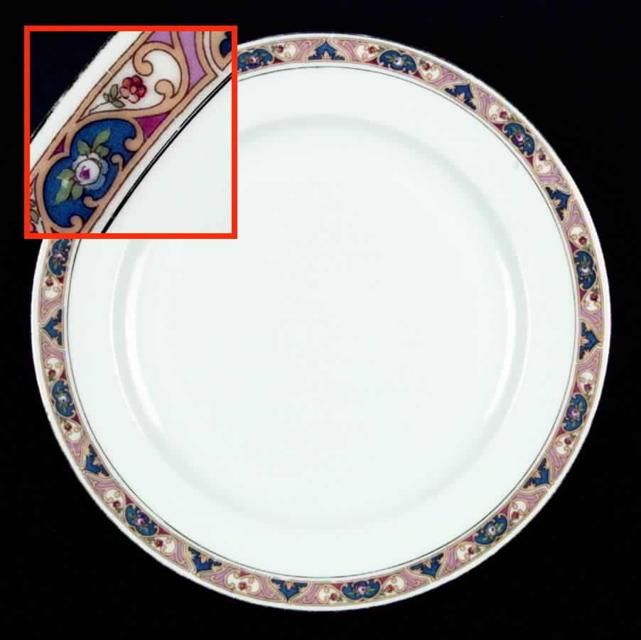Orientale Dinner Plate by Epiag-1