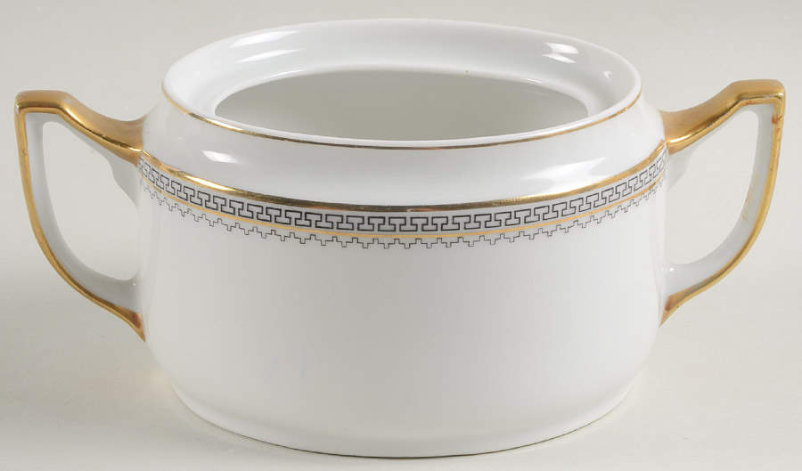 Parthenon (No Verge) Sugar Bowl No Lid by Epiag-1