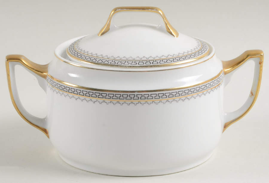 Parthenon (No Verge) Sugar Bowl & Lid by Epiag-1