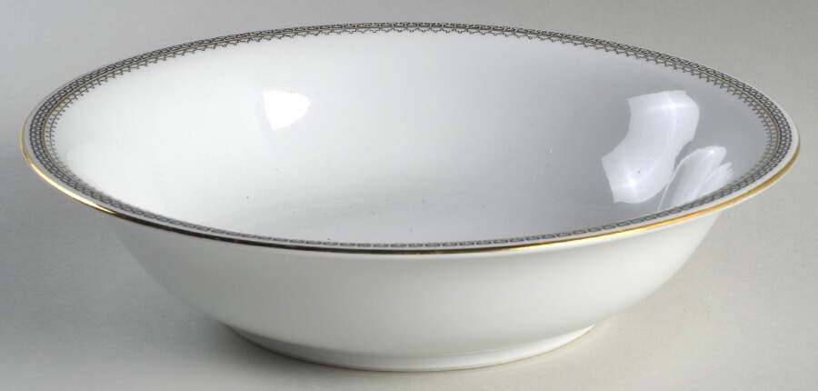 Parthenon (No Verge) 9" Round Vegetable Bowl by Epiag-1