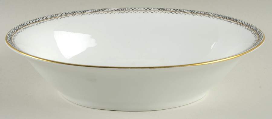 Parthenon (No Verge) 9" Oval Vegetable Bowl by Epiag-1