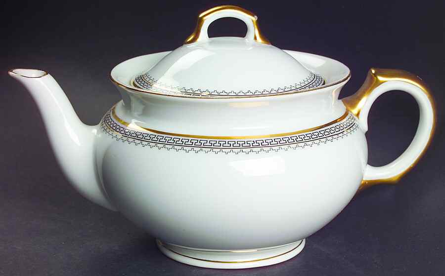 Parthenon (No Verge) Teapot & Lid by Epiag-1