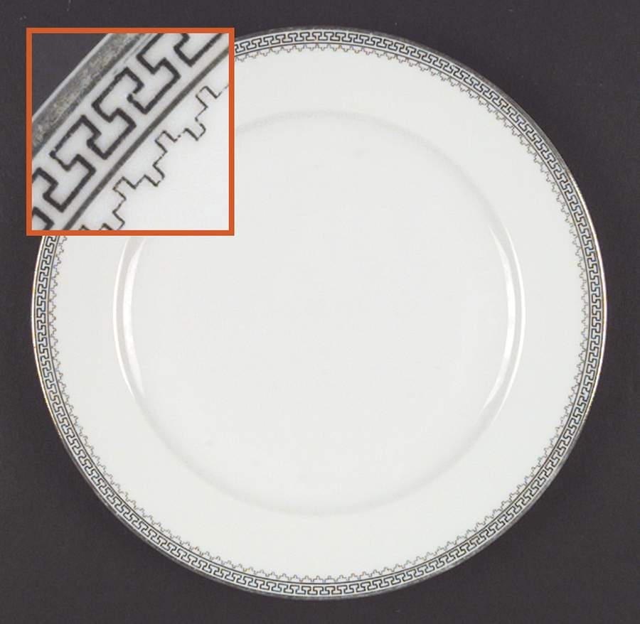 Parthenon (No Verge) Salad Plate by Epiag-1