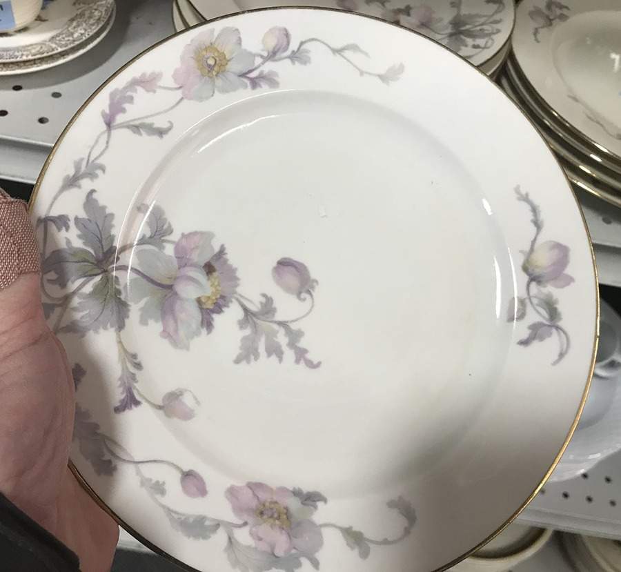 Pastelle (White Background) Luncheon Plate by Epiag-1
