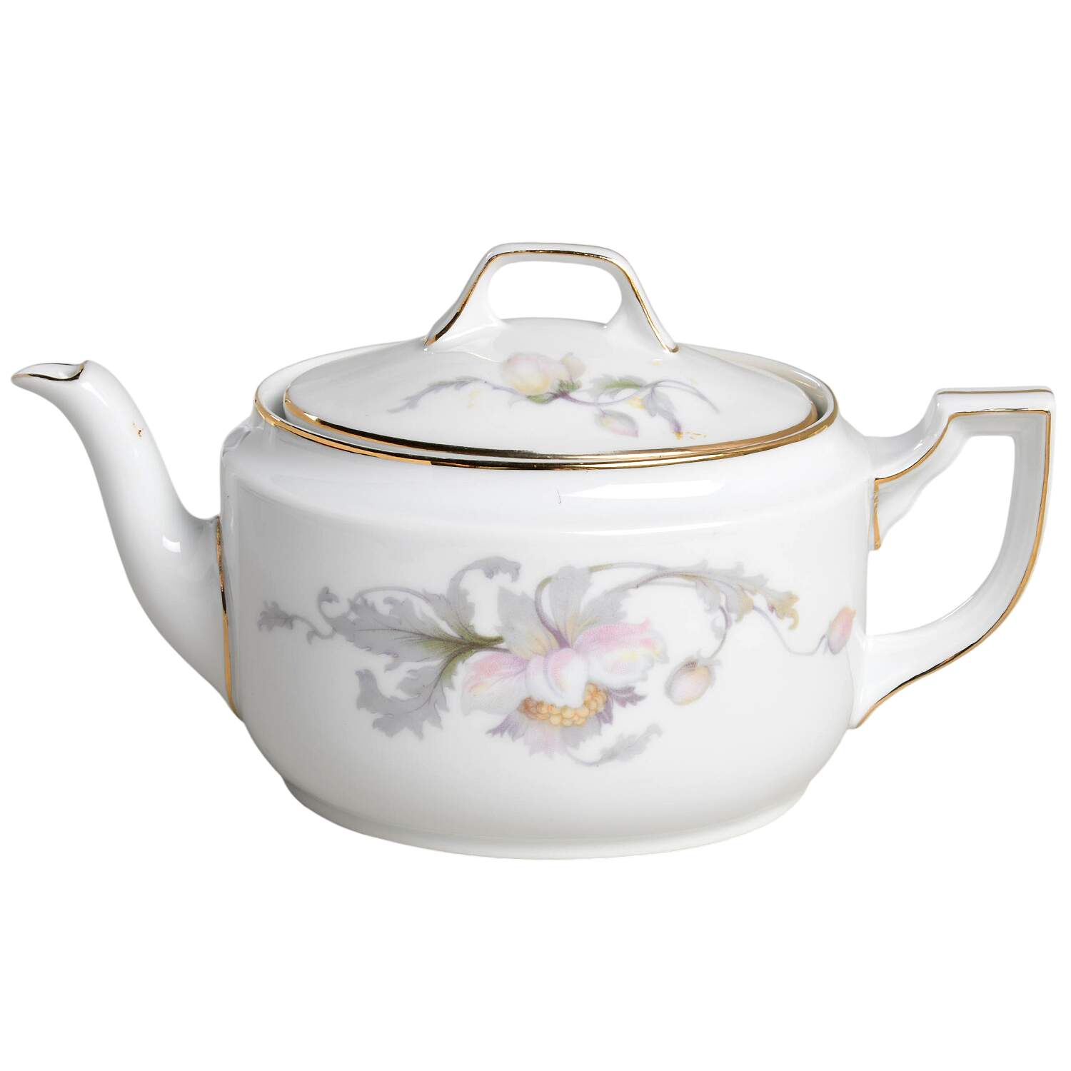 Pastelle (White Background) Teapot & Lid by Epiag-1
