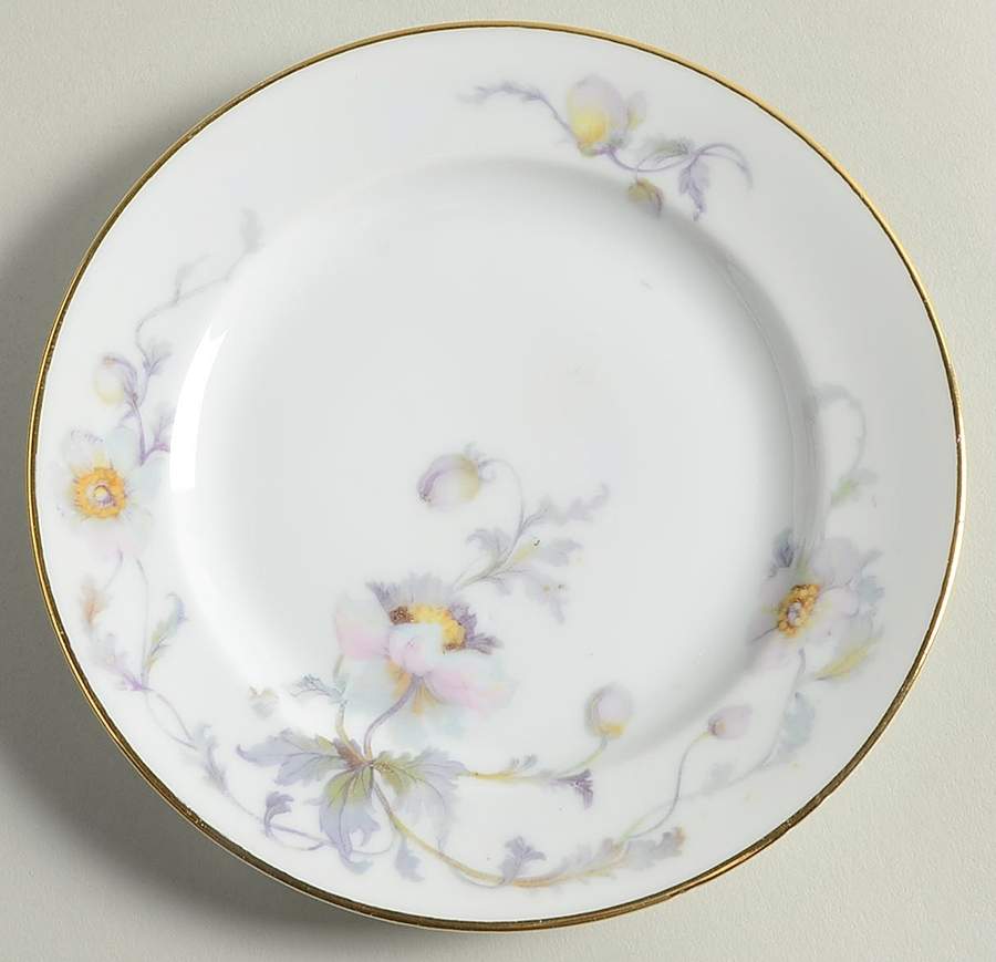 Pastelle (White Background) Bread & Butter Plate by Epiag-1