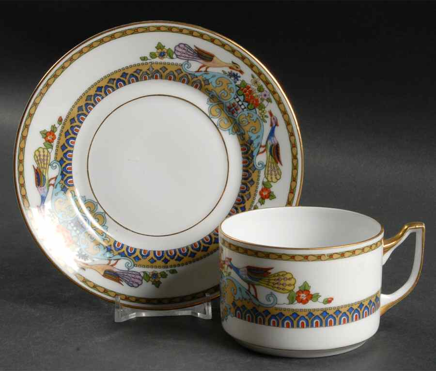 Radjah Flat Cup & Saucer Set by Epiag-1
