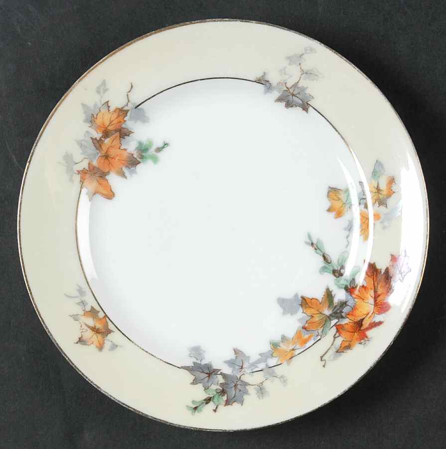Silver Maple (Gold) Bread & Butter Plate by Epiag-1
