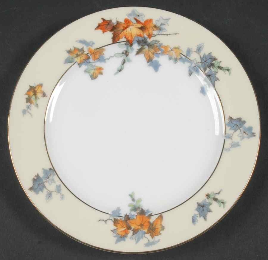 Silver Maple (Gold) Dessert/Pie Plate by Epiag-1