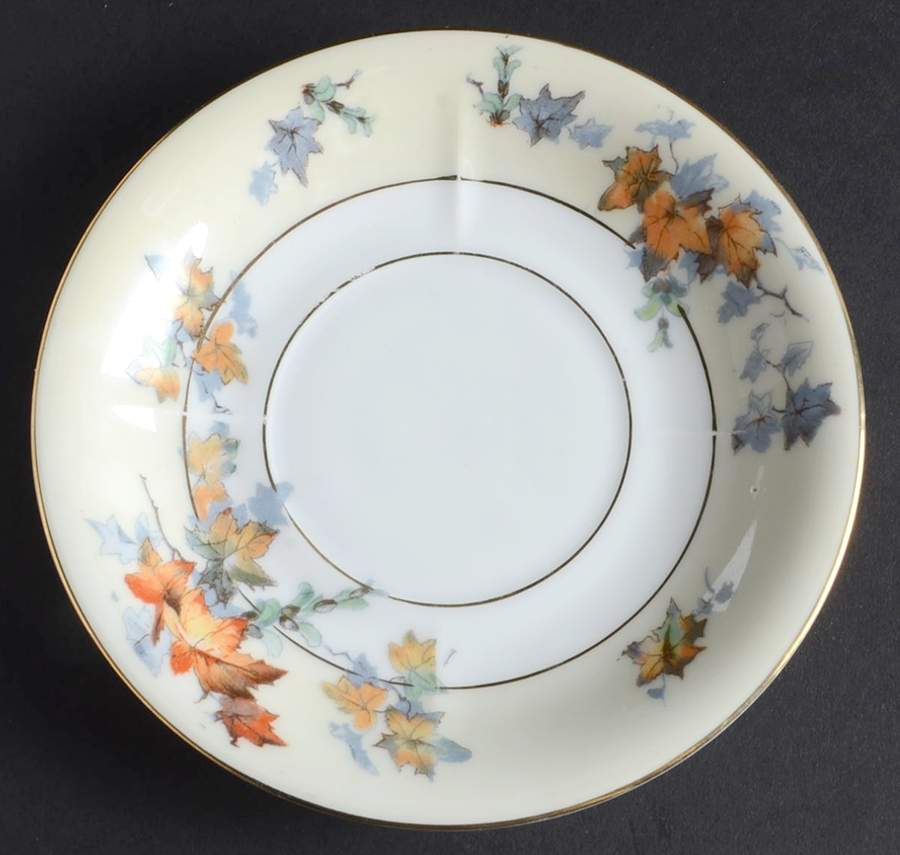 Silver Maple (Gold) Saucer for Cream Soup Bowl by Epiag-1