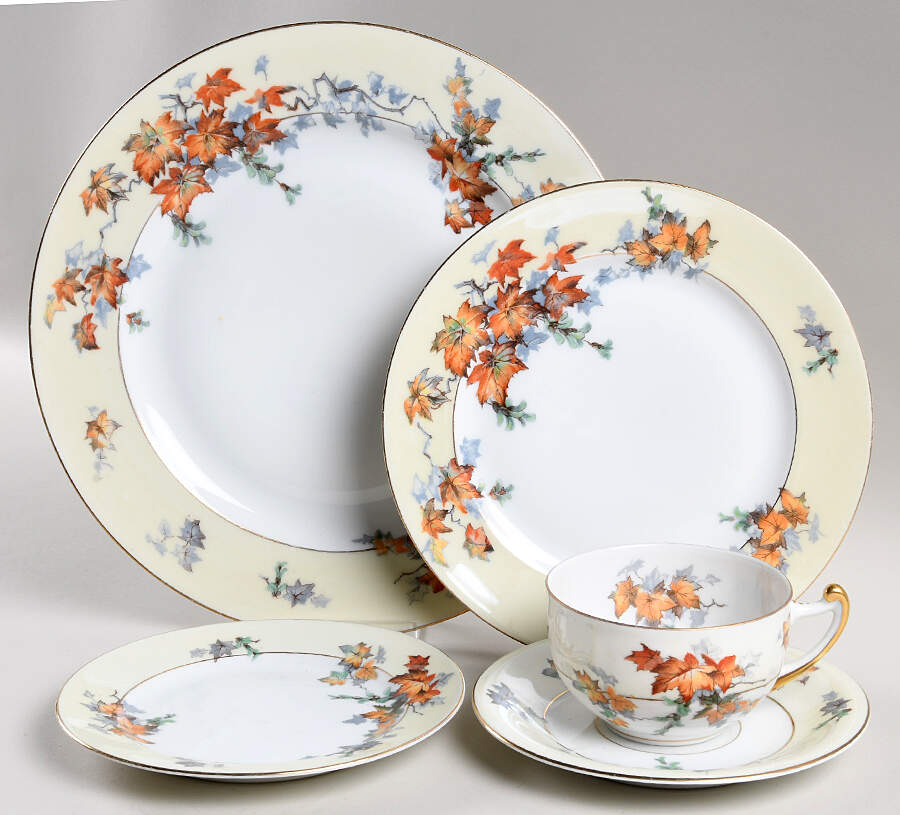 Silver Maple (Platinum) 5 Piece Place Setting by Epiag-1