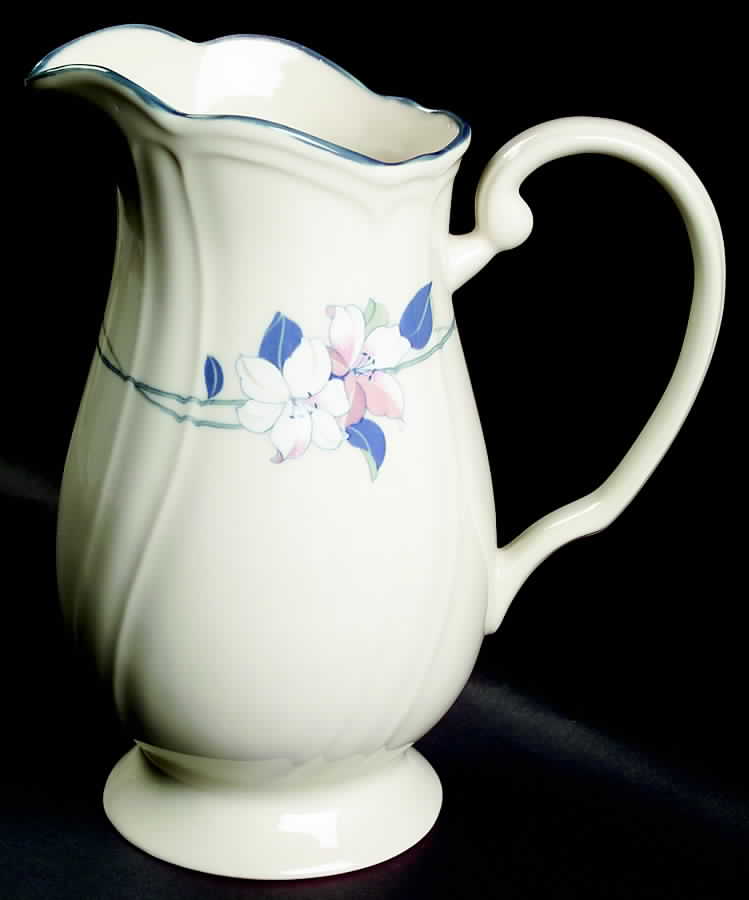 New Apple Blossom (Scalloped Edge) 56 Oz Pitcher by Epoch-1