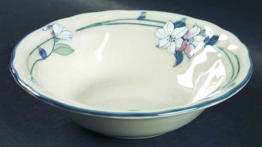 New Apple Blossom (Scalloped Edge) Coupe Cereal Bowl by Epoch-1