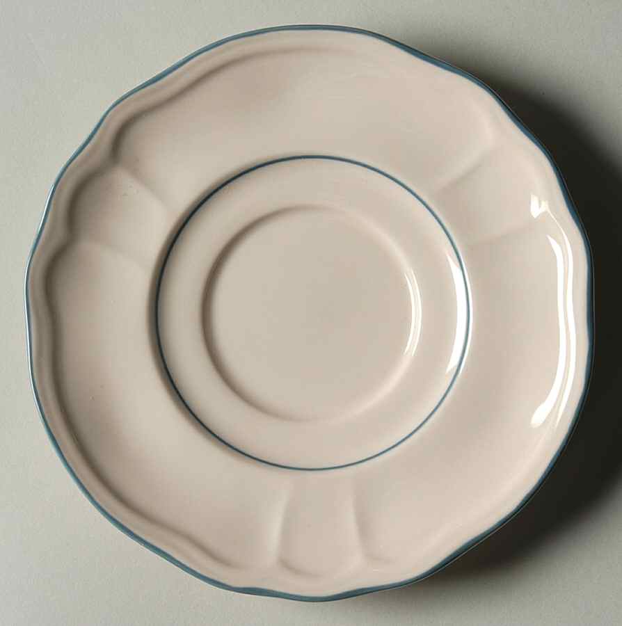 New Apple Blossom (Scalloped Edge) Saucer by Epoch-1