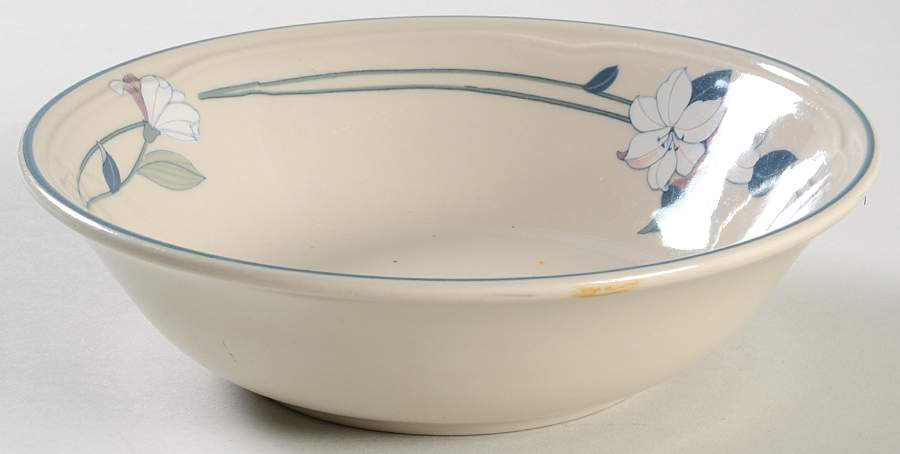 Apple Blossom (Smooth Edge) Coupe Cereal Bowl by Epoch-1