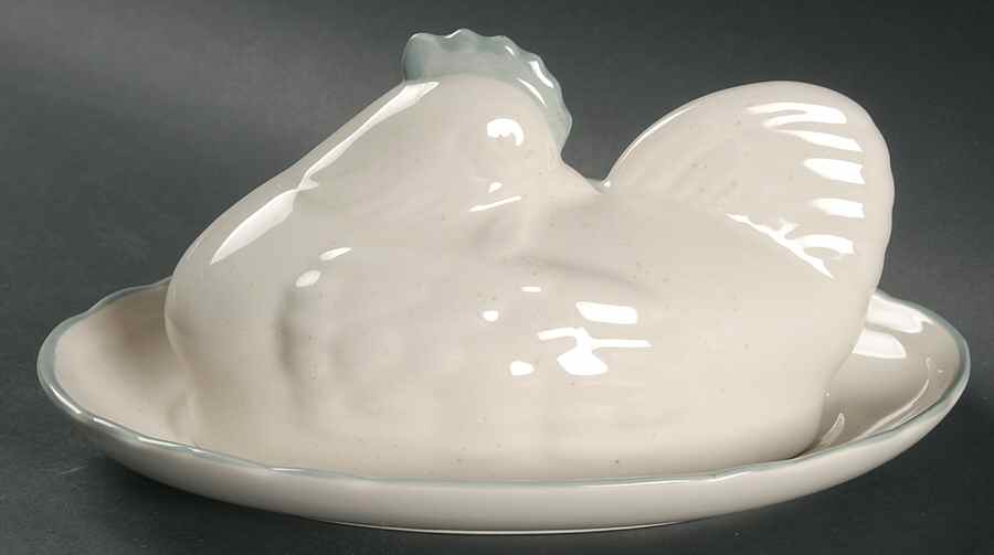 Apple Magic 1/4 Pound Figural Covered Butter by Epoch-1