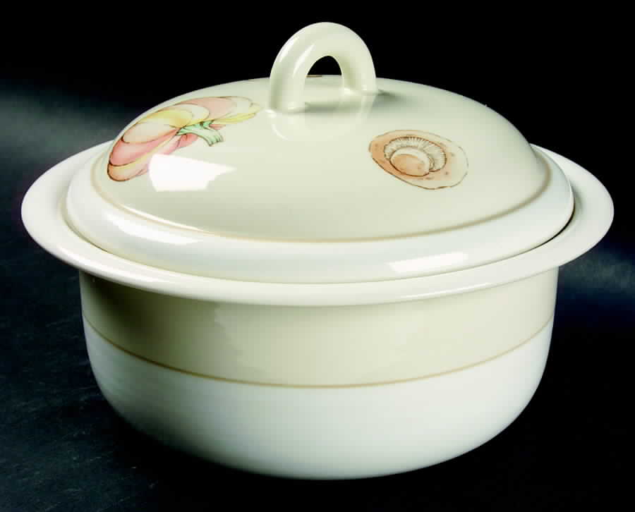 Autumn Harvest 2 Qt Round Covered Casserole by Epoch-1