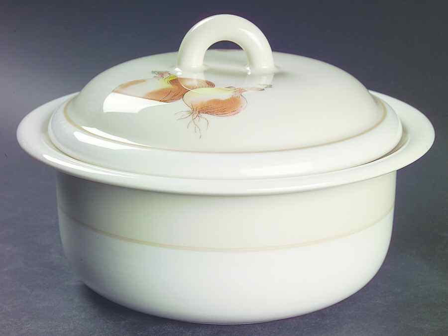 Autumn Harvest 1.25 Qt Round Covered Casserole by Epoch-1