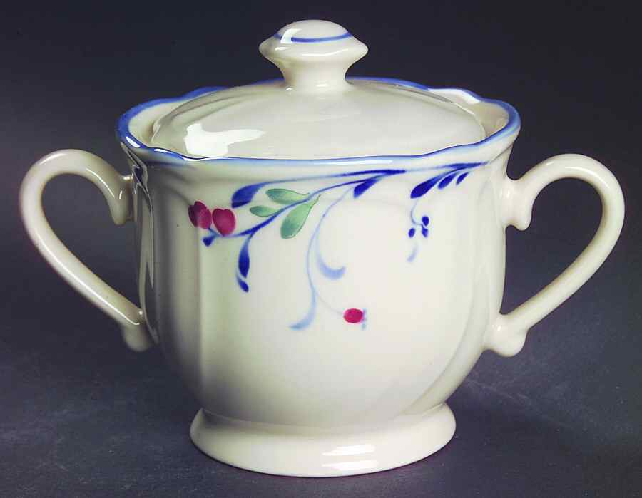 Berry Grove Sugar Bowl & Lid by Epoch-1