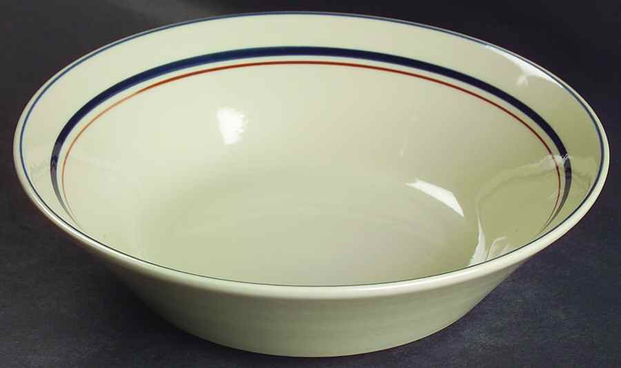 Blue Chintz (Korea) 9" Round Vegetable Bowl by Epoch-1