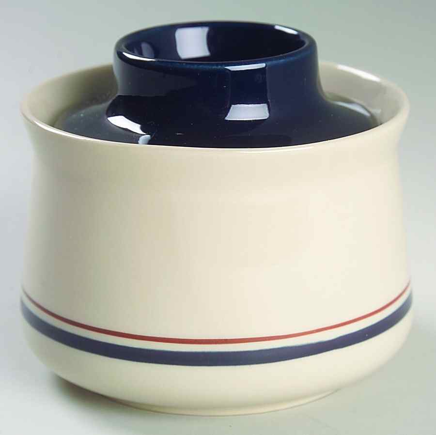 Blue Chintz (Korea) Sugar Bowl & Lid by Epoch-1