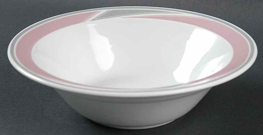 Blush Rim Cereal Bowl by Epoch-1