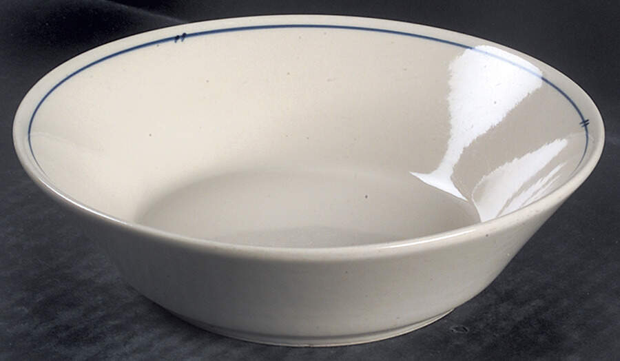 Blue Coupe Cereal Bowl by Epoch-1