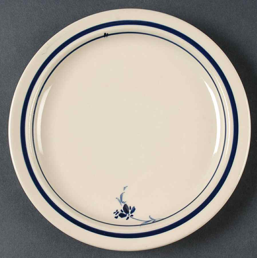 Blue Bread & Butter Plate by Epoch-1