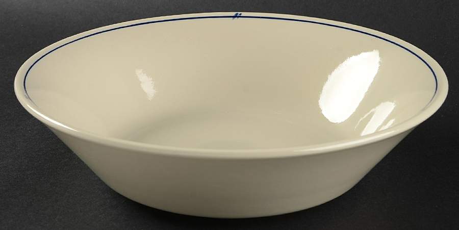 Blue 9" Round Vegetable Bowl by Epoch-1
