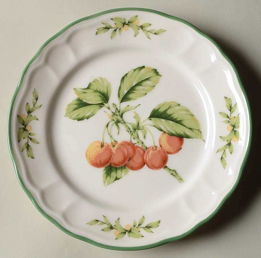 Budding Berries Salad Plate by Epoch-1