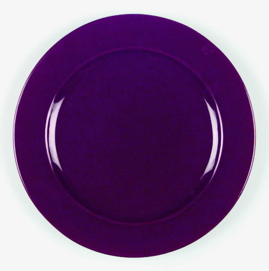 Burgundy Service Plate (Charger) by Epoch-1