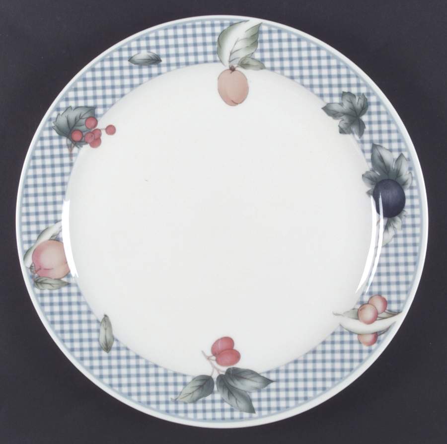Country Gingham Dinner Plate by Epoch-1