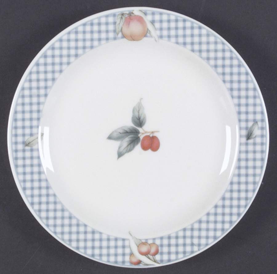 Country Gingham Salad Plate by Epoch-1