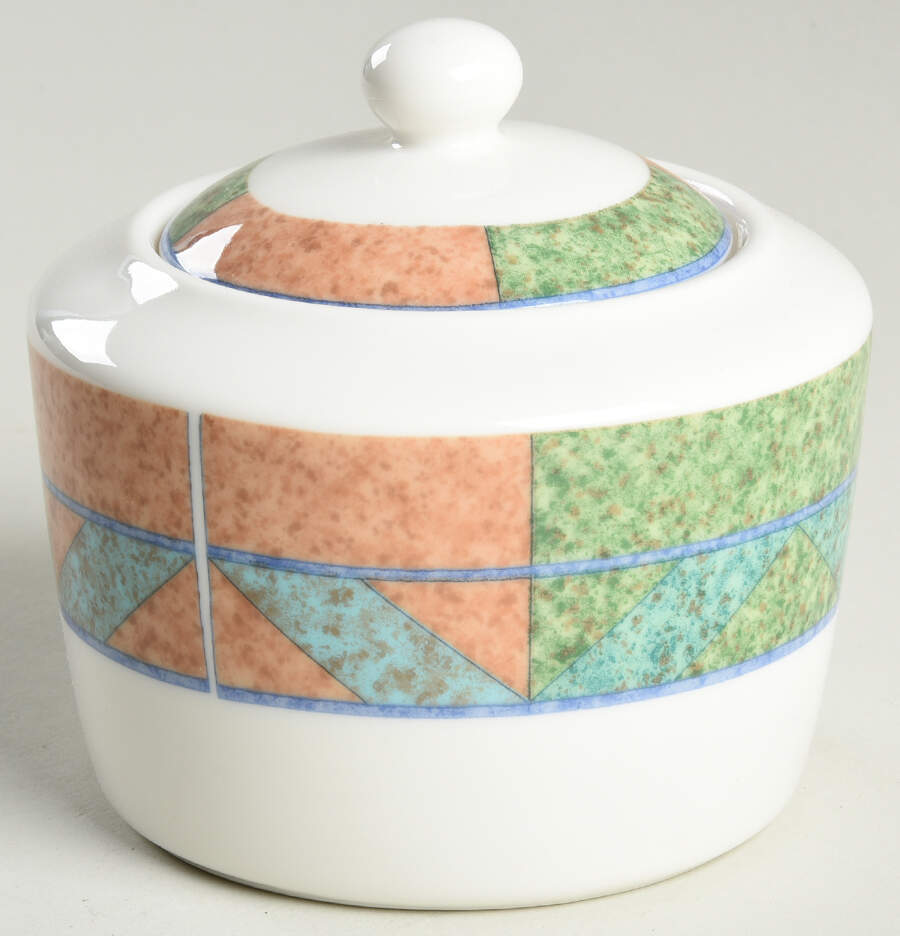 Costa Mesa Sugar Bowl & Lid by Epoch-1