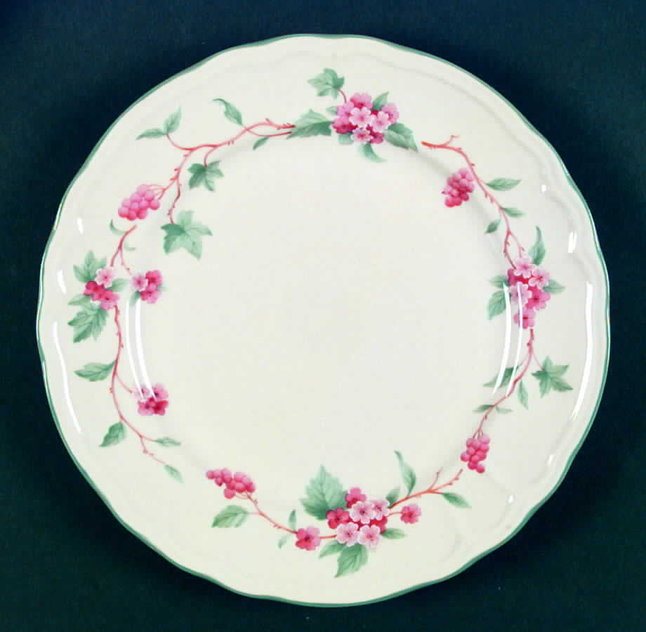 French Mulberry Dinner Plate by Epoch-1