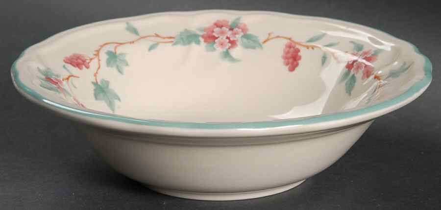 French Mulberry Rim Cereal Bowl by Epoch-1