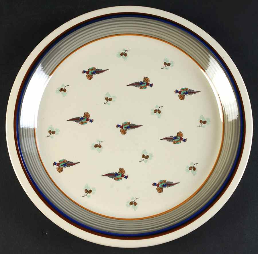 Game Cock 11" Chop Plate (Round Platter) by Epoch-1