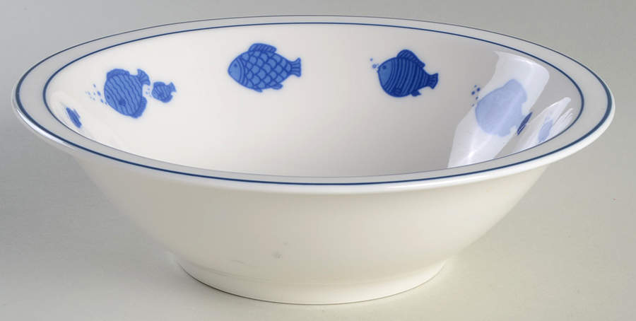 Go Fish 9" Round Vegetable Bowl by Epoch-1