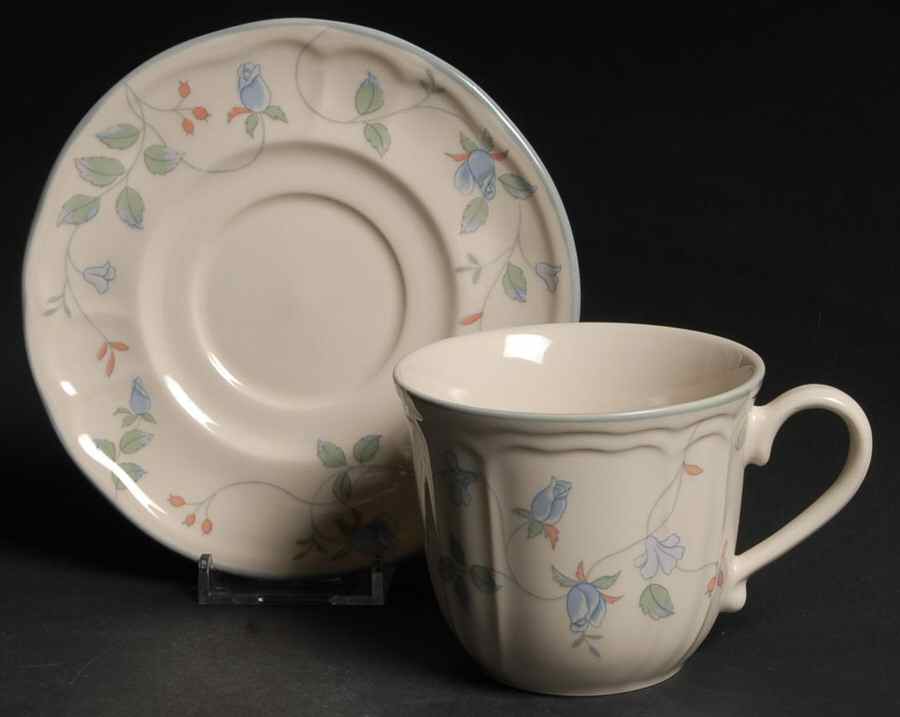Haverhill Flat Cup & Saucer Set by Epoch-1